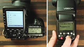 How To Sync Godox V860 II and XPro Trigger [upl. by Rehc]