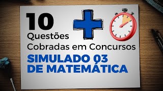 10 Questões de Média Simples para Treinar [upl. by Ebag20]