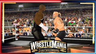 Brock Lesnar 🆚 Omos  WWE WrestleMania 39  Wr3d [upl. by Aloivaf]