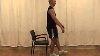 Single Leg Squat Exercise [upl. by Jozef]