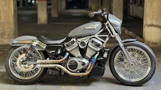 quotNight Riderquot Chrome Version  Custom HD Nightster 975 by PI Customs [upl. by Icrad]