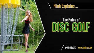 The Rules of Disc Golf  EXPLAINED [upl. by Yarised412]