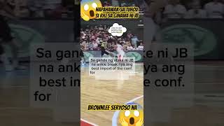 MAS PINATINDI NI BROWNLEE😱😱😱 shortsfeed shortvideo shorts pba ginebra tnt basketball [upl. by Gintz]