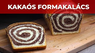 Kakaós formakalács recept videó [upl. by Ahseinar]