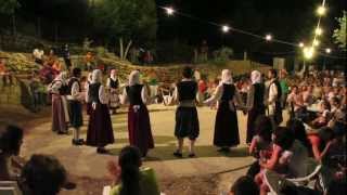 Traditional Greek Music And Dance Night Kefalonia Island Greece [upl. by Zetnwahs]