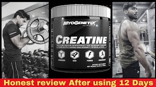 Myogentix Creatine Monohydrate  Honest Review after using 12 Days [upl. by Edward]