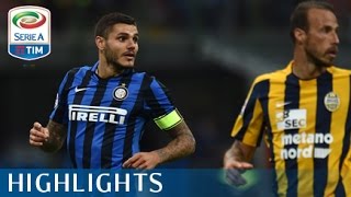 Inter  Hellas Verona 10  Highlights  Matchday 5  Serie A TIM 201516 [upl. by Ecirtra]