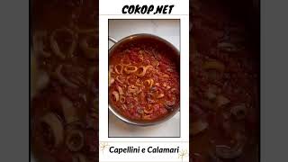 Capellini e Calamari Light Healthy and Delicious [upl. by Rebak]