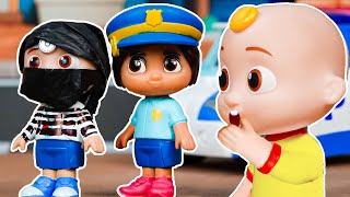 The Police Song  Learn About Police Officer  CoComelon Toys  Nursery Rhymes amp Bibi Kids Song [upl. by O'Donnell]