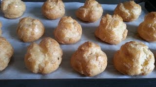 La pâte à choux à la fécule de maïs sans glutenGluten free corn flour puf pastry [upl. by Angelique]