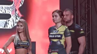 WIKTORIA VS POLSKI KEN  WAŻENIE PRZED MMAVIP 3 [upl. by Tegirb134]