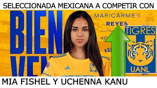 MARICARMEN REYES A TIGRES FEMENIL 2023 [upl. by Lenor313]