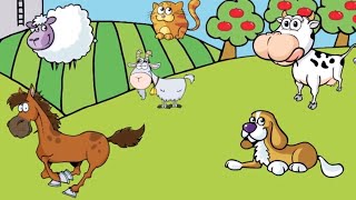 Farm Animal Guessing Game  Learn Farm Animal Sounds for Children  Kids Learning Videos [upl. by Nyrmac]