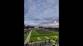 StarSpangled Banner at UH Hawaii Football Game  Patriotic Moment [upl. by Alliuqahs699]