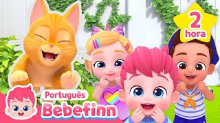 Miau Miau Catinho está cantando com Bebefinn  Completo  Bebefinn em Português Canções Infantis [upl. by Calie477]