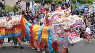 Dai Gum Loong Parading  Bendigo Easter [upl. by Symons279]