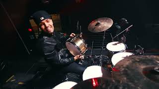 Drummer for Romeo Santos playing Canopus ASH drums USA tour [upl. by Ibor]