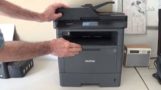 Brother TN3480 TN3430 HLL5000 MFCL6800 Sostituzione Cartuccia Toner [upl. by Nancy]