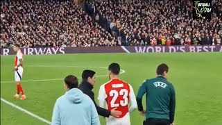 Mikel Merino Arsenal Debut vs PSG  Arsenal vs PSG  UEFA Champions League [upl. by Eimrots]