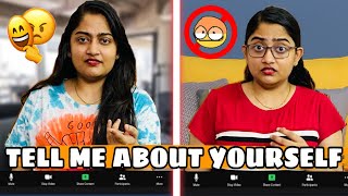 How to INTRODUCE yourself in INTERVIEW 🔥3 STEP Mass Format REVEALEDதமிழ்TELL me about YOURSELF [upl. by Maxma551]