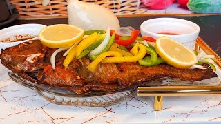 Tasty amp Spicy Oven Grilled Tilapia Recipe [upl. by Anaib]