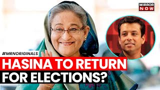 Bangladesh News  Will Sheikh Hasina Return To Bangladesh For Elections Son Reveals  World News [upl. by Lemrej]