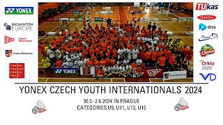 Court 10 day 2 part 2  YONEX Czech Youth International 2024 [upl. by Mun769]