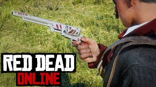 NEW Secret Weapon How To Get Lowrys Revolver Free Red Dead Online Frontier Pursuits Update [upl. by Tessi176]