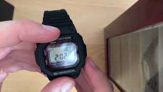 Casio G Shock GWM56101 Overview [upl. by Kinemod]