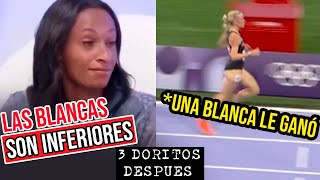 🤣​Se burló de las CORREDORAS BLANCAS y terminó humillada en las olimpiadas🤣​ Ana Peleteiro [upl. by Sweet]