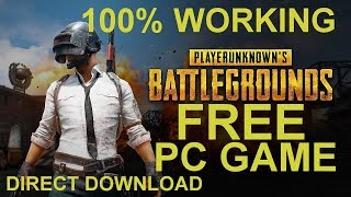 PUBG FREE PC GAME  WITHOUT STEAM  100 WORKING [upl. by Yacano]