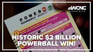 Record 2 billion Powerball jackpot Who won the big prize [upl. by Lyrad]