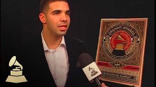 Drake at the 52nd GRAMMY Nominations  GRAMMYs [upl. by Telrahc]