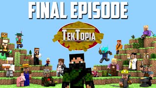 TekTopia 100  Series Finale Minecraft Villager Mod [upl. by Hecker]