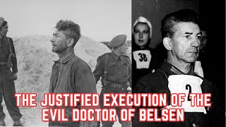 The Justified Execution Of The Evil Doctor Of Belsen [upl. by Eimar]