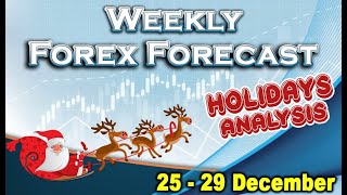 🟢Weekly Forex Analysis 25  29 December Happy Holidays [upl. by Aisined]