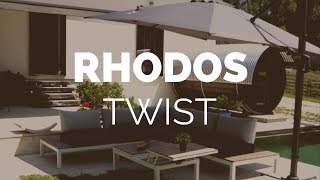 ☼ Sonnenschirm Rhodos Twist Produktvideo  GartenundFreizeit [upl. by Fritze739]