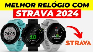 Top 3 Relógios Compatíveis Com STRAVA Com Melhor Custo Benefício [upl. by Padgett]