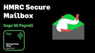 Sage 50 Payroll UK  HMRC Secure Mailbox [upl. by Magdalene]