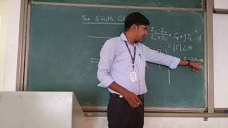 Basics of Transmission line using smith chart Lecture 1 by Prof Niraj Kumar VIT Chennai [upl. by Llemij]