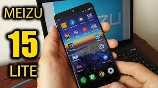 Meizu 15 Lite маленький да удаленький 3 недели вместе притягательный это точно [upl. by Icart939]