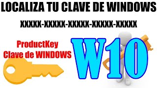 Saber clave windows 10  2022 ❓ [upl. by Ehr]