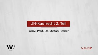 PernerSpitzerKodek  Abschnitt 112  UN Kaufrecht 2 Teil [upl. by Yr154]