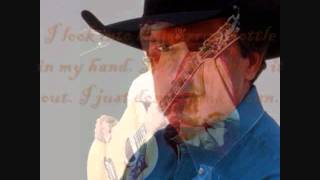 George Strait  Drinkin Man Lyrics [upl. by Domash]