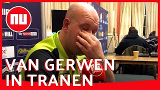 Huilende Van Gerwen legt uit waarom hij hekel aan Klaasen heeft  NUnl [upl. by Neened]