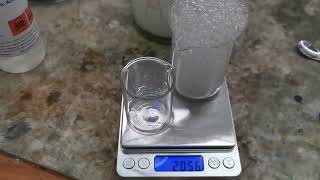 CaCO3  HCl Conservation of Mass Experiment Two [upl. by Carisa]