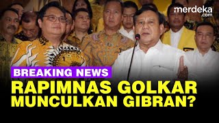 🔴LIVE NOW  Rapimnas Golkar Munculkan Gibran Cawapres Buat Prabowo [upl. by Kirbee340]