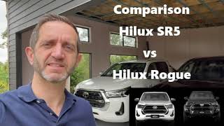 Toyota Hilux Review SR5 vs Rogue [upl. by Nevag]