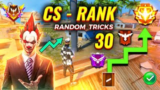 How To Win Every CS Rank With Random Players  Clash Squad Ranked Tips  CS rank Push Live [upl. by Enomis]