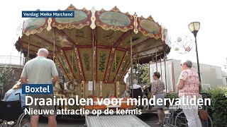 Draaimolen voor mindervaliden debuteert op Boxtelse kermis I Dtv Ring Den Bosch [upl. by Channa]